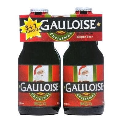 CASIER GAULOISE CHRISTMAS 8,1° VC 33CL 4-PACK 3+1