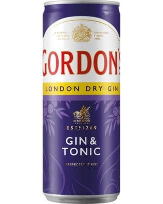 GORDON S TONIC 6,4° CANS 25CL